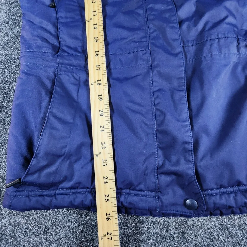 L.L. Bean Primaloft Utility Jacket Field Coat Men's Small‎ Navy Blue Full Zip
